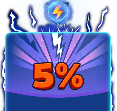 +5% bonus on every purchase